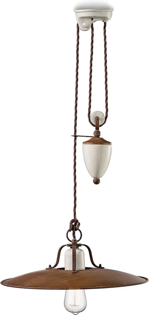 C1436 - Pendul retro ajustabil din ceramică