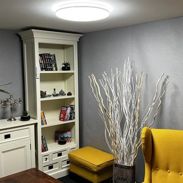 Plafonieră LED dimabilă LED/48W/230V 2700-6500K Wi-Fi Tuya + telecomandă