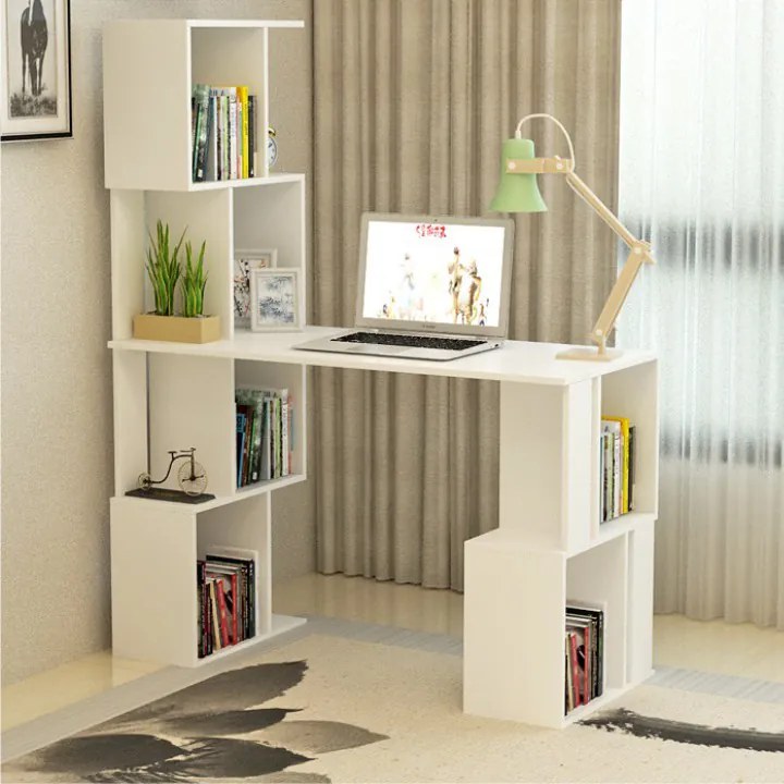 Masă PC s Raftom Flexi. 744805