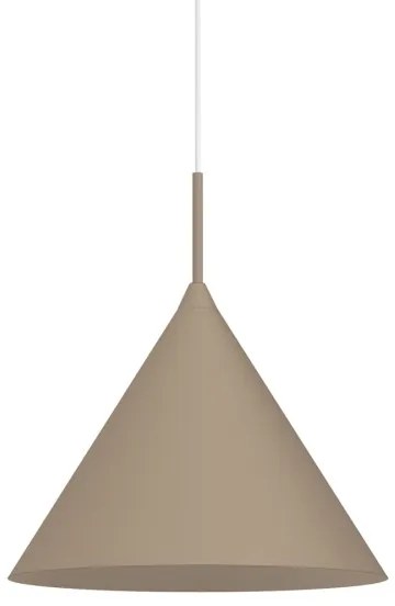 Lustră pe cablu CAPITAL 1xGX53/15W/230V Ø 32 cm taupe