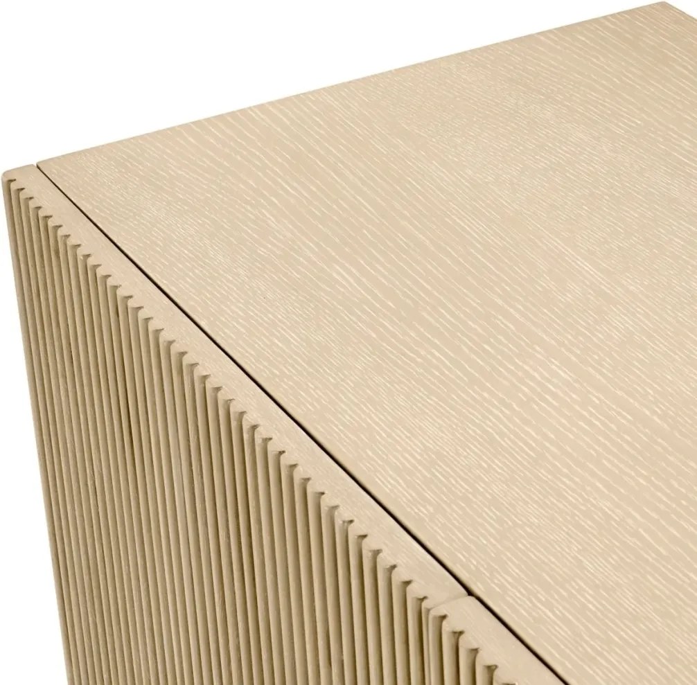 Comoda design LUX, Furnir de stejar albit, Dimitrios