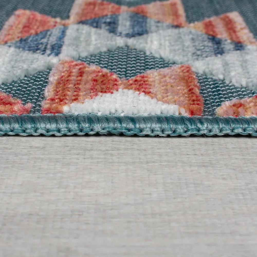 Covor pentru exterior și interior albastru 200x290 cm Avery Blue – Flair Rugs