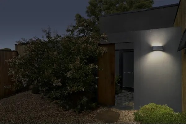 Osram - Aplica solară de perete ENDURA STYLE LED/7,6W/4,2V 2000 mAh IP65 antracit