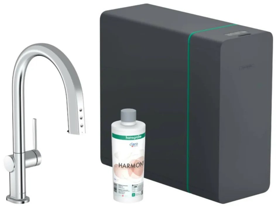 Set Hansgrohe Aquittura Select M91 210 SodaSystem sBox cu 1 jet