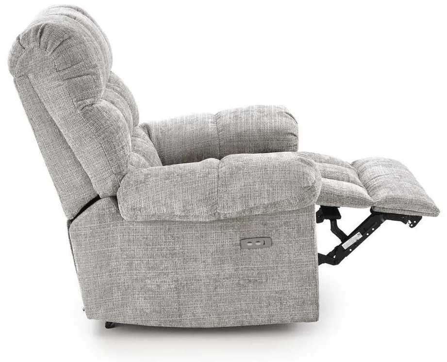 Scaun reclinabil Baxley, gri
