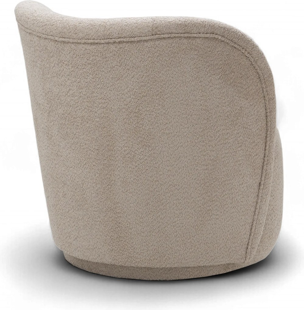 Fotoliu relaxare Soya - boucle bej Catch Me 02