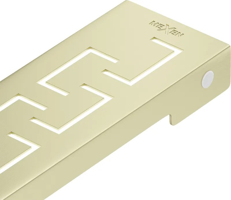 Mexen M15 masca pentru sifonul liniar 100 cm, auriu periat - 1A24100