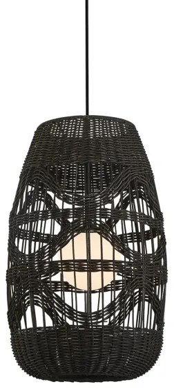 Lustră pe cablu ARONA 1xG9/9W/230V d. 25 cm negru