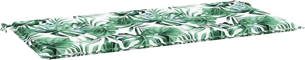vidaXL Pat de scaun Model cu frunze 100 x 50 x 3 cm Material Oxford