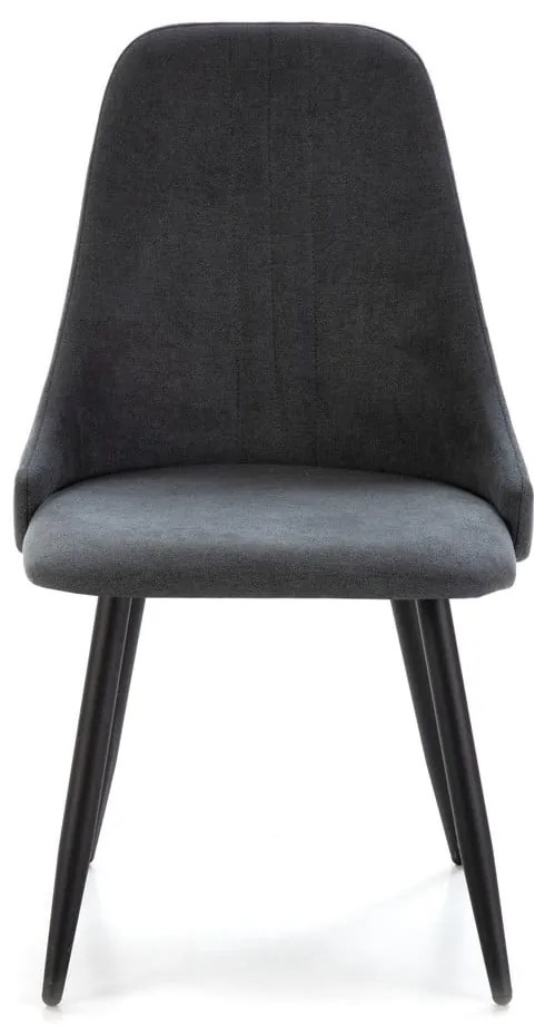 Scaune de dining gri-închis 4 buc. Mani – Marckeric