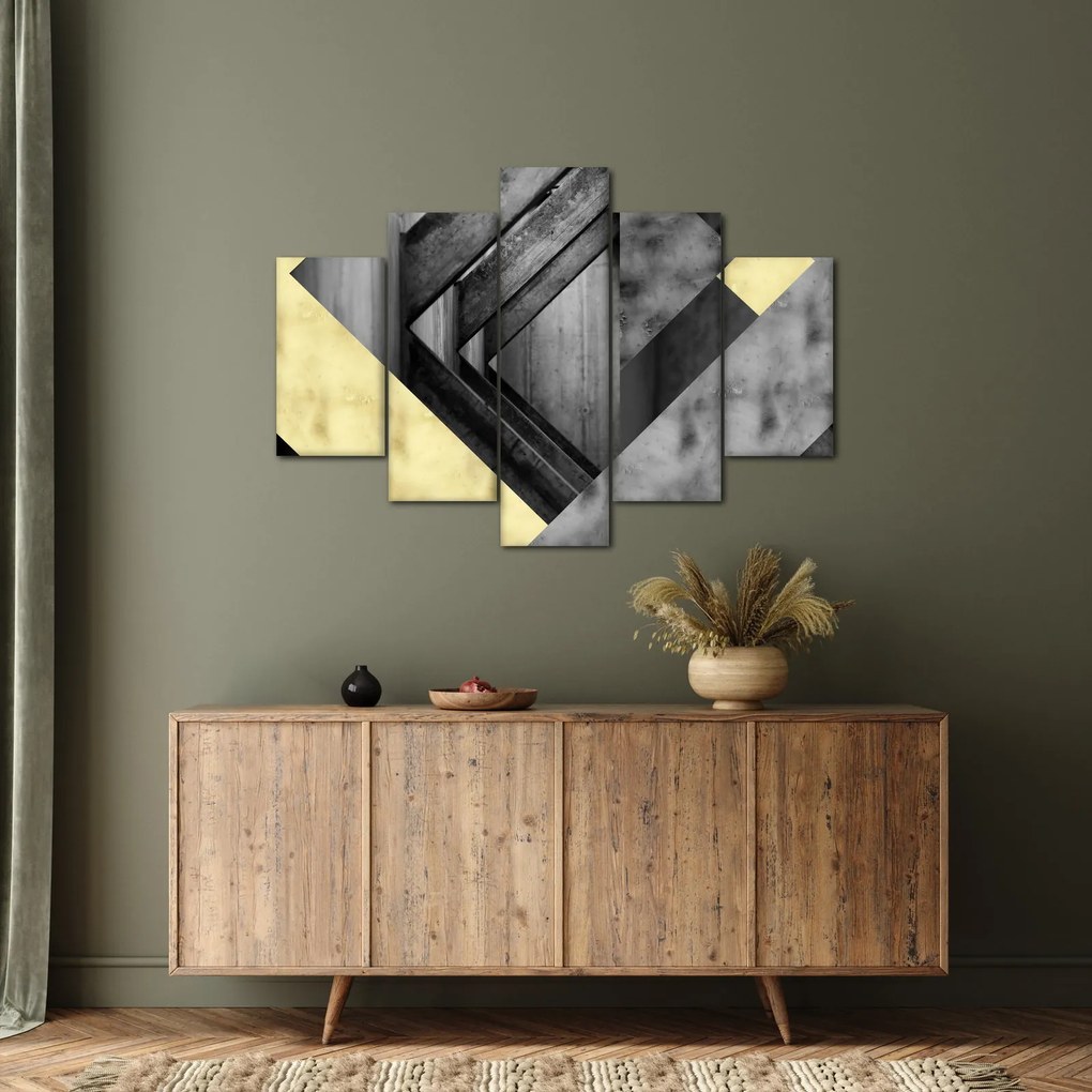 Tablou - Textura forme (150x105 cm)