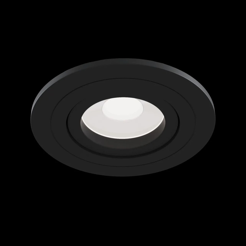 Spot directionabil, incastrabil pentru tavan fals, Atom negru MY-DL023-2-01B