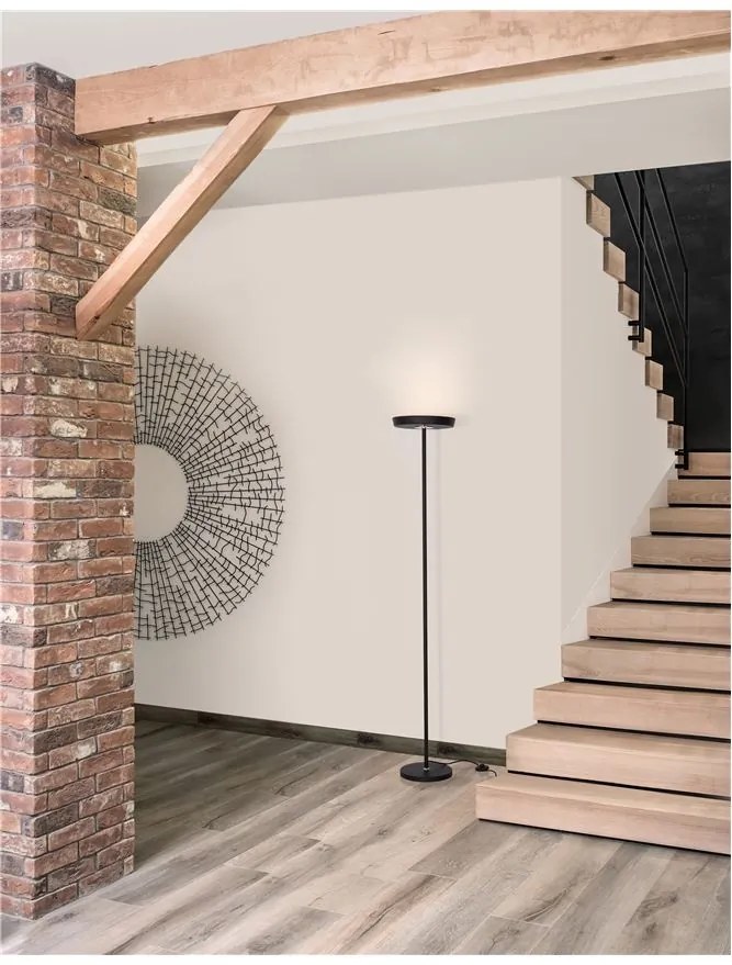 Lampadar LED design modern VITI negru NVL-9155182