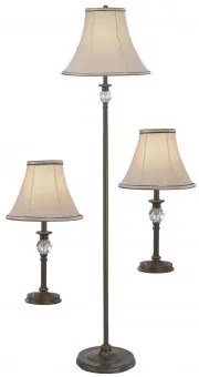 Set lampadar + 2 veioze E27 Viper LY 4026 KLAUSEN