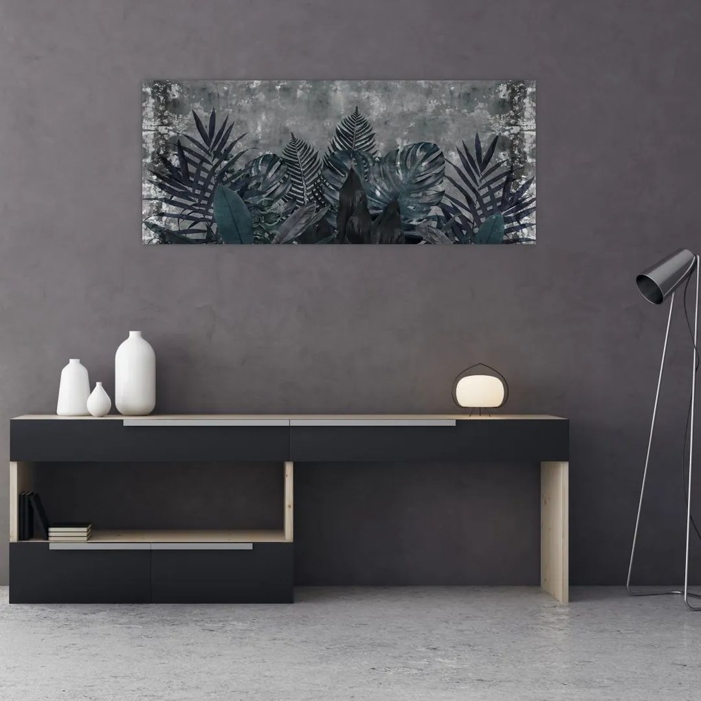 Tablou - Frunze de palmier (120x50 cm)