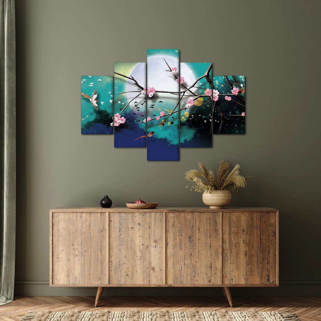Tablou - Copac,grafic (150x105 cm)