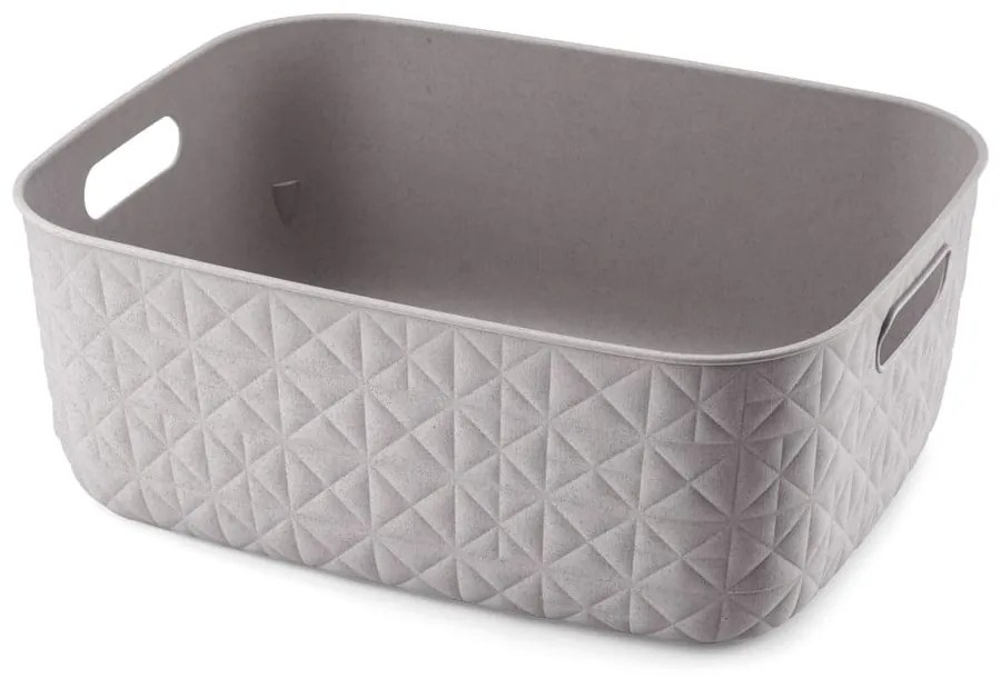 Coș de depozitare din plastic 38x29x14 cm Softex – Curver