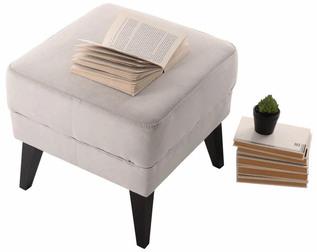 Taburete Royse Paros 02 (crem + negru). 809444