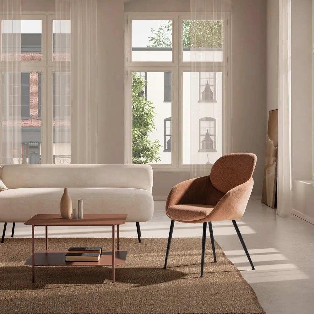 Fotoliu teracotă Nure – MOME