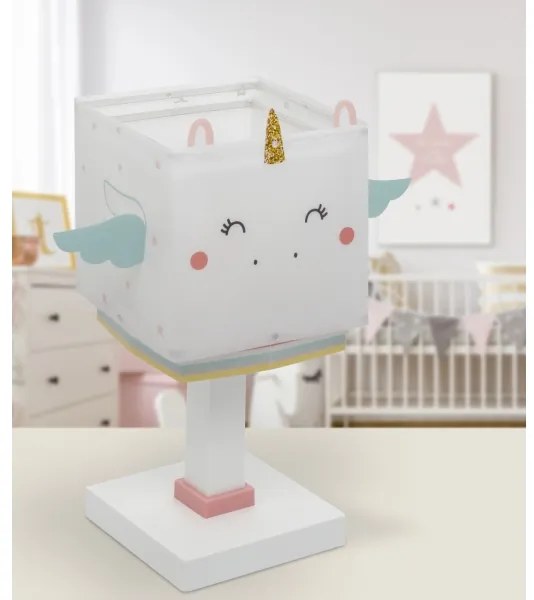Veioză pentru copii LITTLE UNICORN 1xE14/8W/230V Dalber 64591