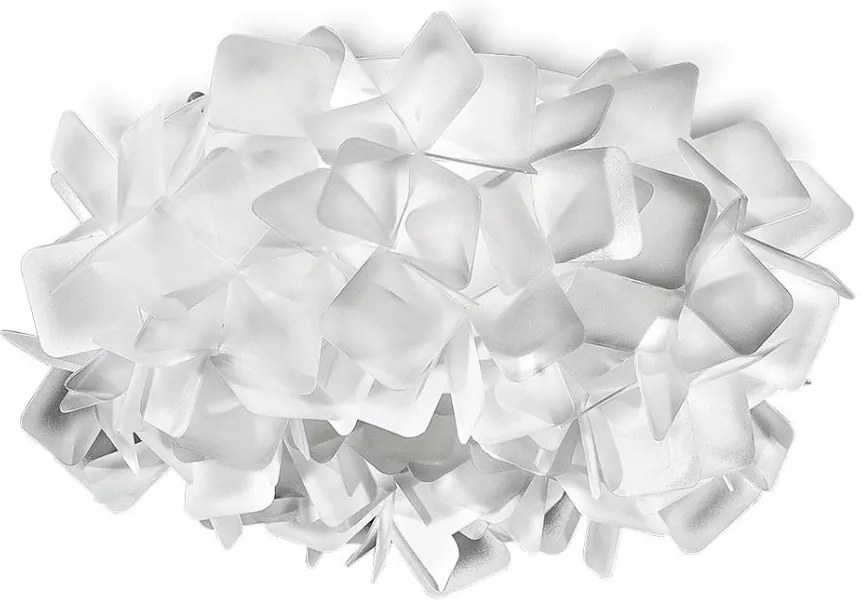 Aplica design unicat realizata manual Clizia Mini White, 32cm