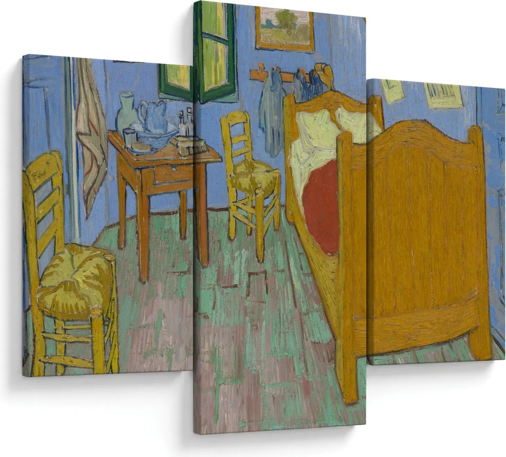 Tablou - Vincent van Gogh, The Bedroom, reproducere (90x60 cm)