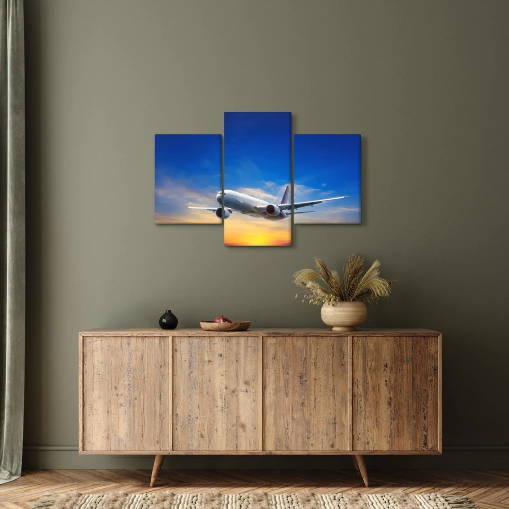 Tablou cu avion (90x60 cm)