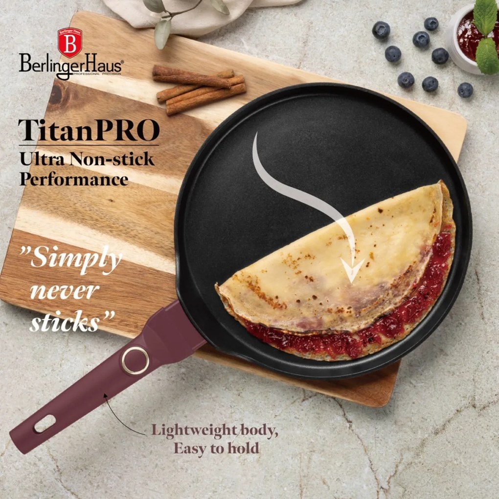 Tigaie clatite 28 cm Leonardo Collection Berlinger Haus BH 8026