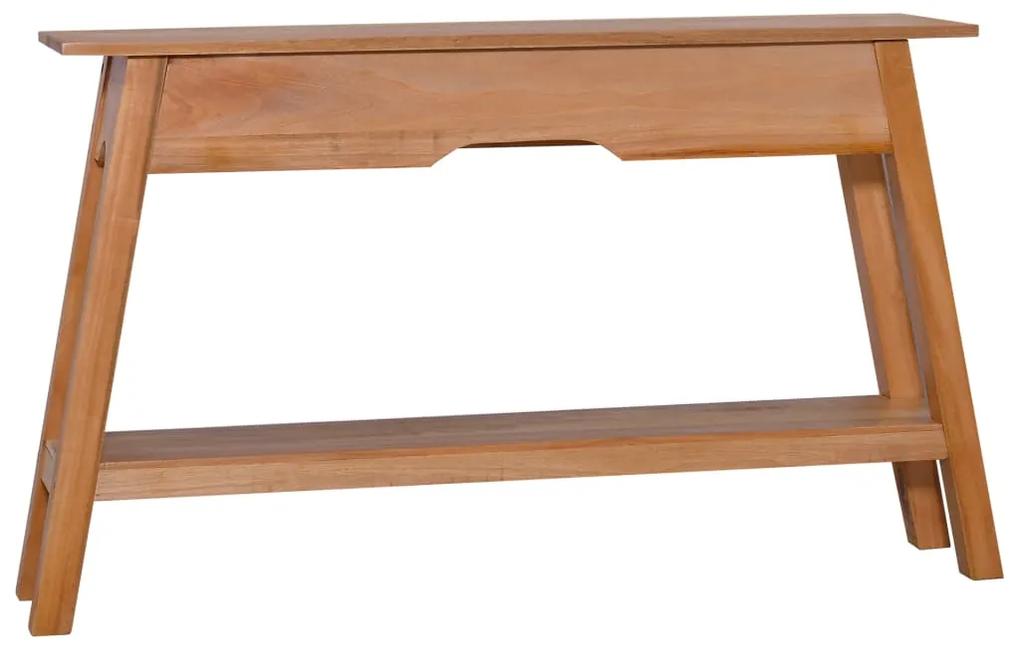 288888 vidaXL Masă consolă, 120 x 30 x 75 cm, lemn masiv de mahon