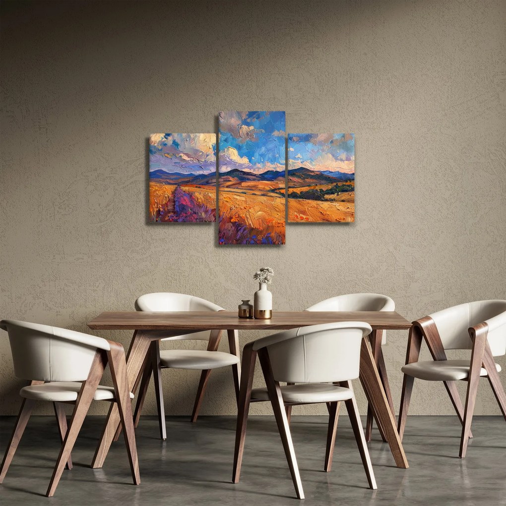 Tablou - Pictură în ulei de peisaj (90x60 cm)