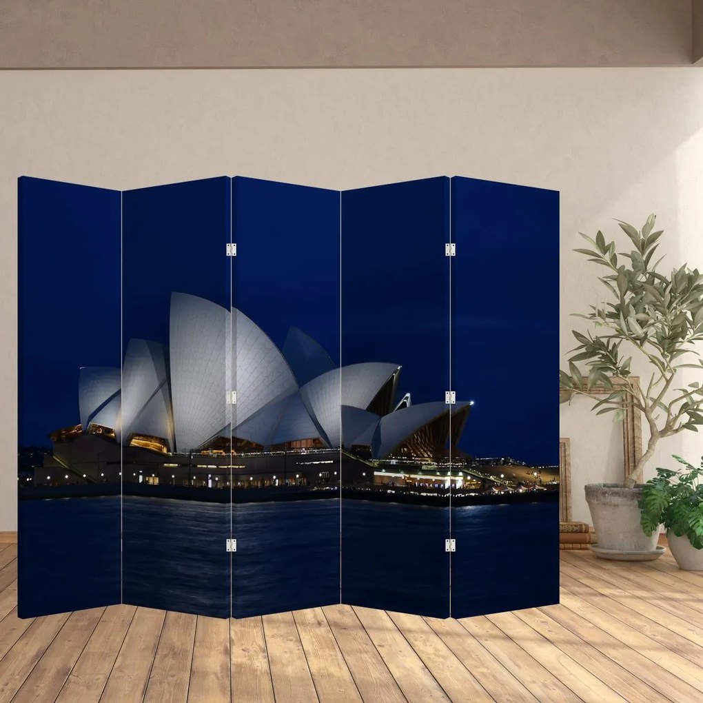 Paravan - Sydney nocturn (210x170 cm)