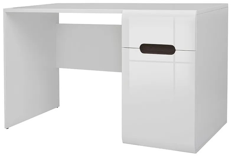 Masă PC Azteca Trio BIU1D1S/8/12 (alb + alb lucios). Promo -18%. 1004805