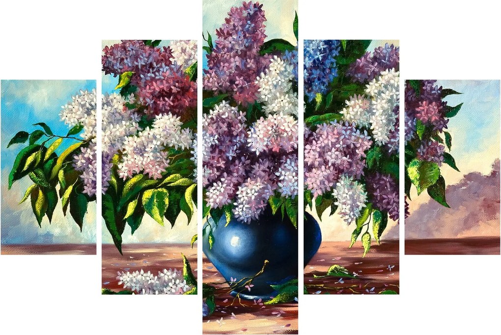 Tablou - Buchet de liliac (150x105 cm)