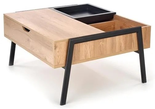 Masuta de cafea Podium - L85 x l80 x H43/64 cm