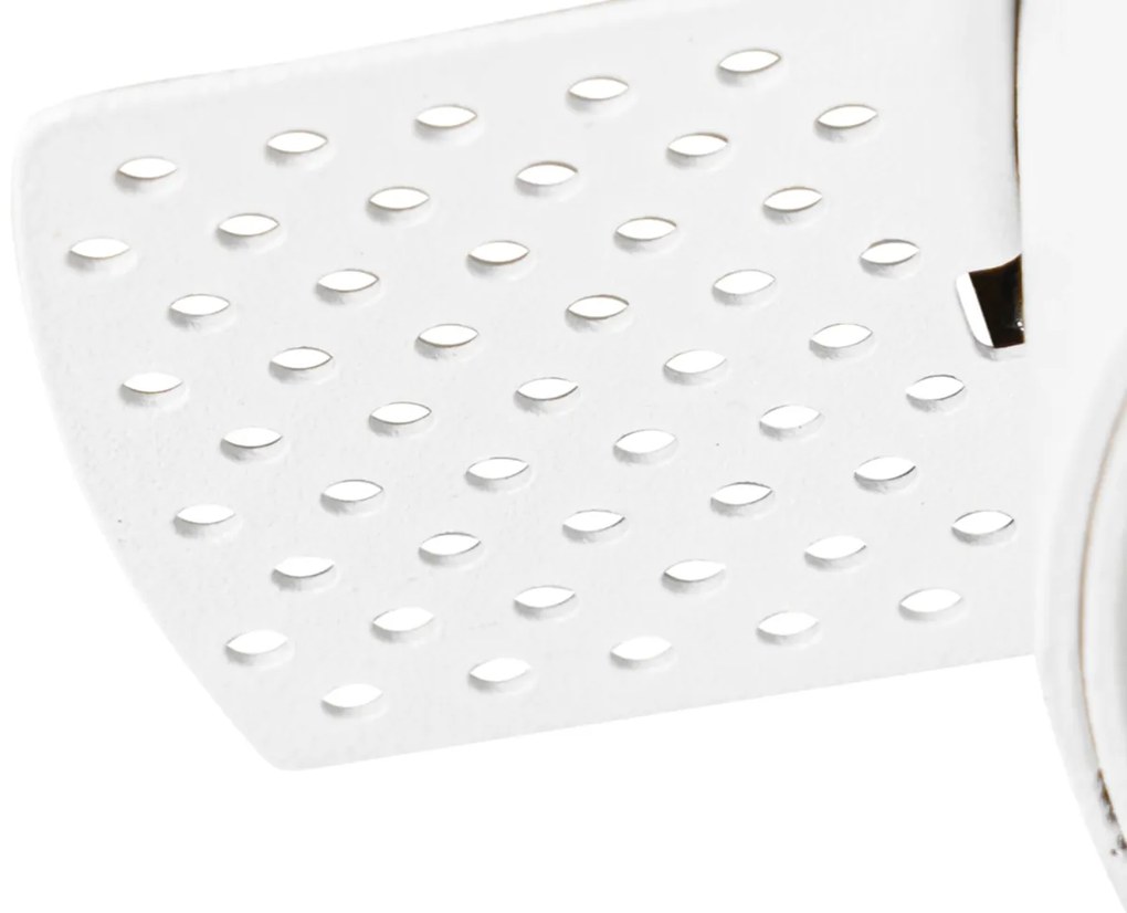 Spot modern îngropat alb GU10 AR70 rotund fără margine - Oneon