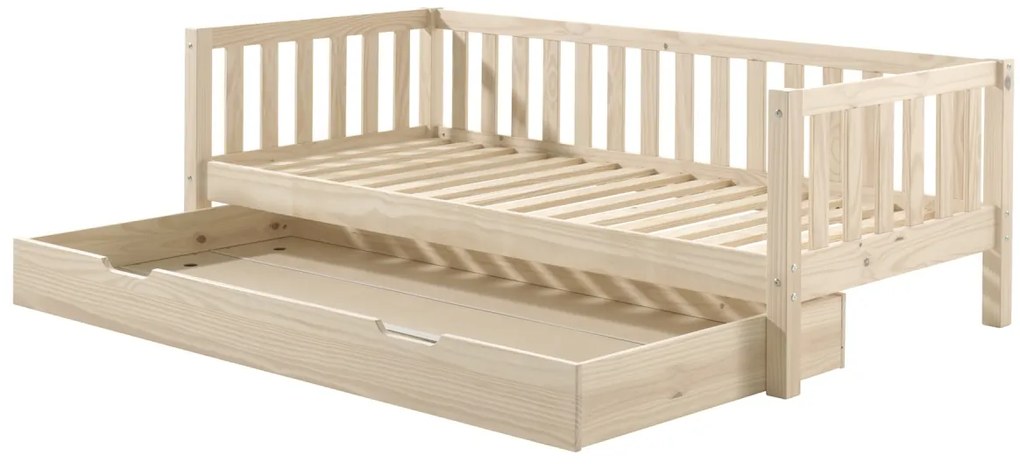 Set FRITZ format dintr-un Pat copii (90x200) și un sertar.