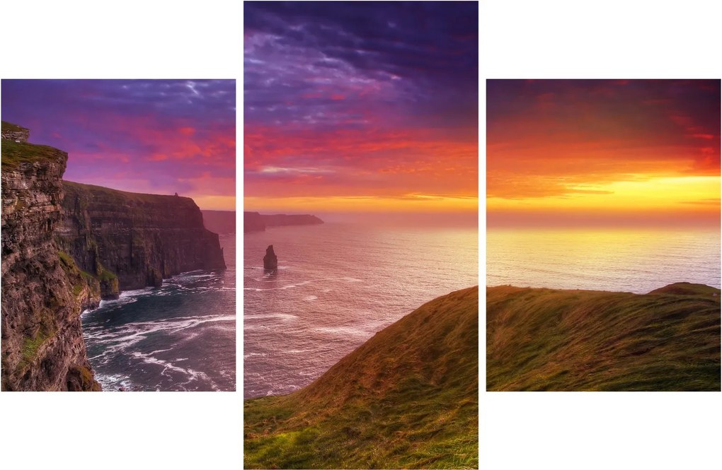 Tablou - Stâncile din Moher (90x60 cm)