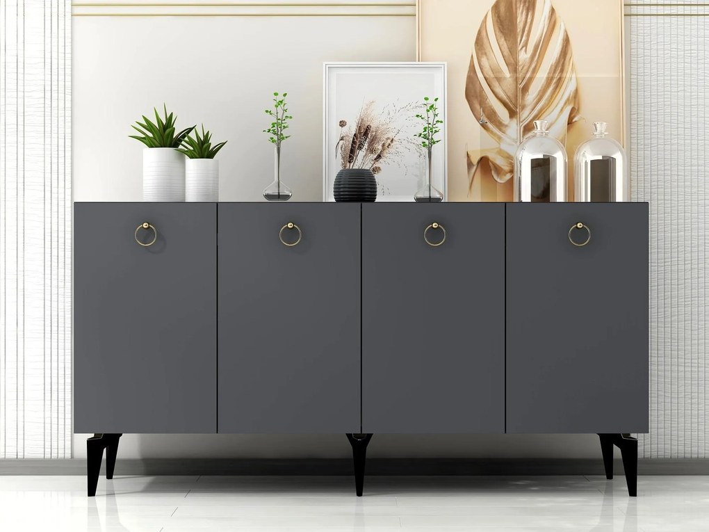 Dulap Lopoki (antracit) . 1093416