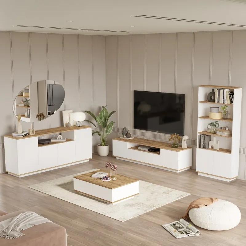 Set Mobilier Living 4 Piese FR19-AW Atlantic Pine