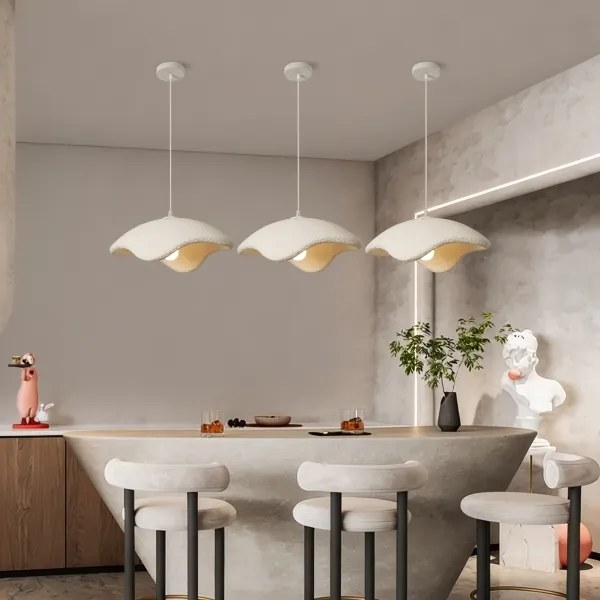 BRILAGI - Lustră pe cablu WABI SABI 1xE27/60W/230V Ø 40 cm albă