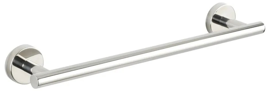 Suport pentru prosoape argintiu lucios de montat pe perete din oțel inoxidabil Bosio – Wenko