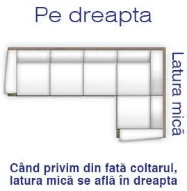 Coltar extensibil Modena cu lada de depozitare,blue