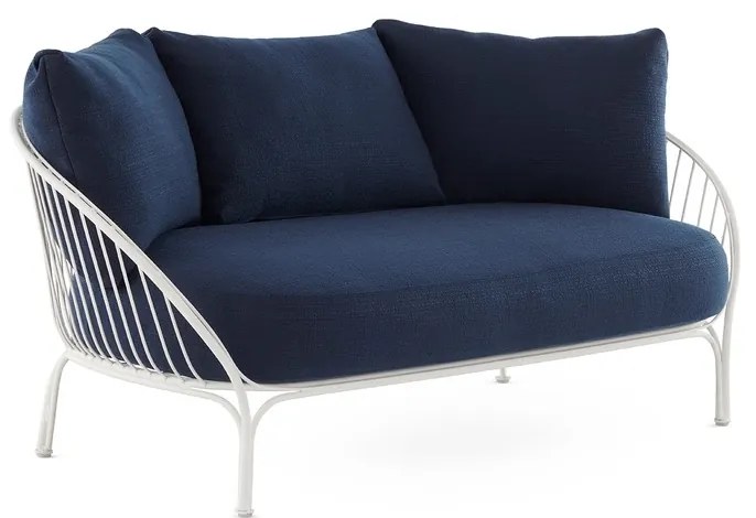 Canapea de grădină HIRAY, variante multiple - Kartell Culoare: alb/albastru