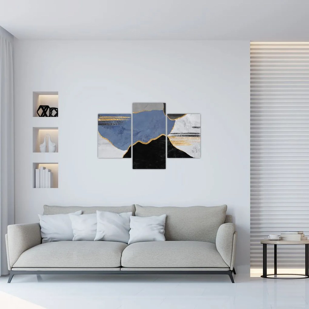 Tablou - Forme texturate (90x60 cm)