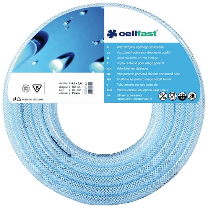 Furtun universal armat 13(2.5+8+2.5)mm / 80m