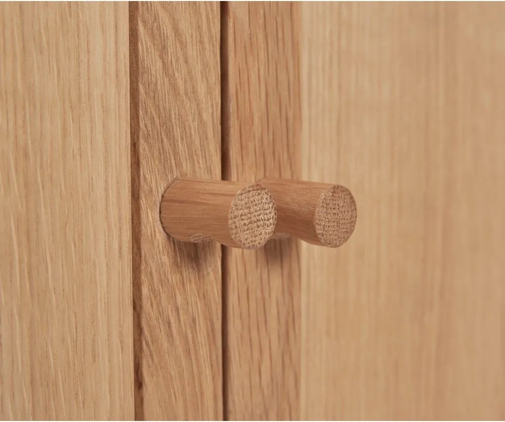 Dulap în culoare naturală cu aspect de lemn de stejar 90x90 cm Dash – Hübsch