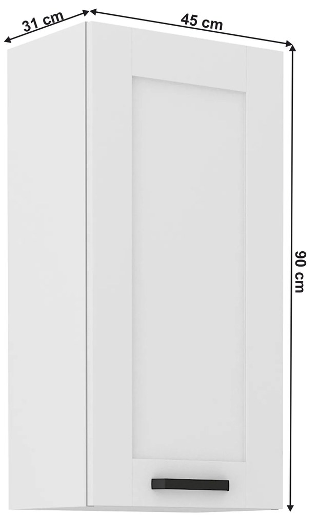 Dulap superior Lesana 1 (alb) 45 G-90 1F . 1063913