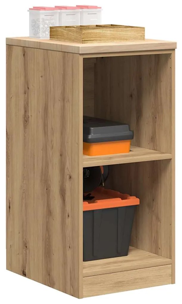 vidaXL Dulap de depozitare pentru garaj Artisan Stejar 40x51x85 cm