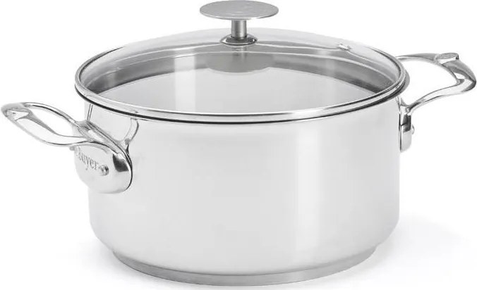 De Buyer 3427.20 - Oală MILADY cu capac, 20 cm, inox