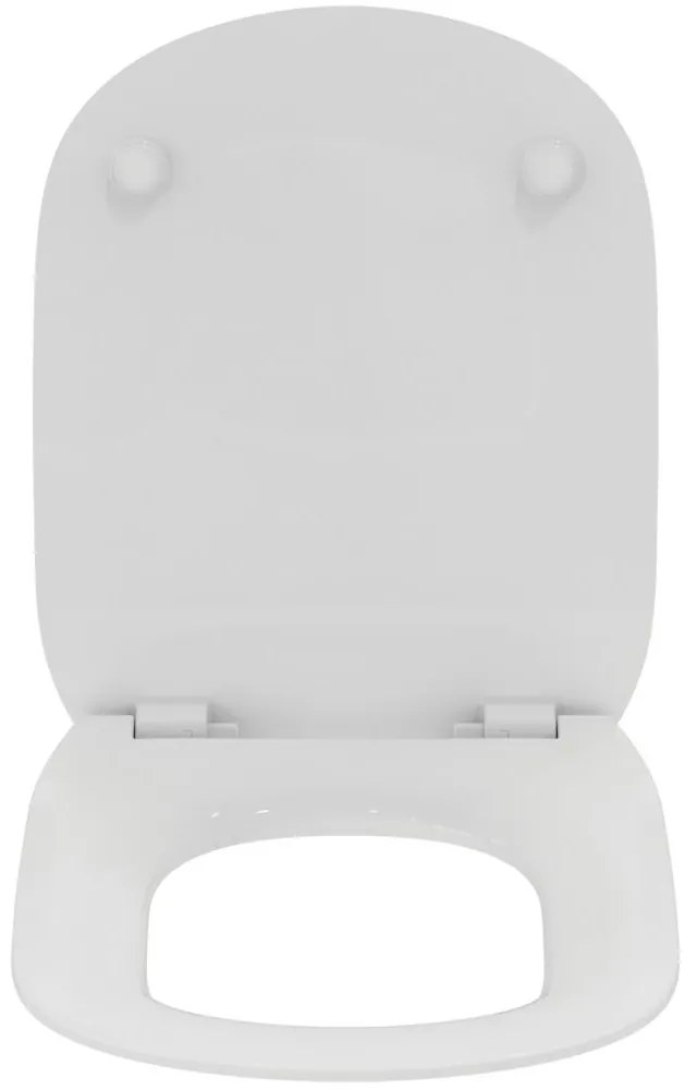 Capac WC ultra plat, alb